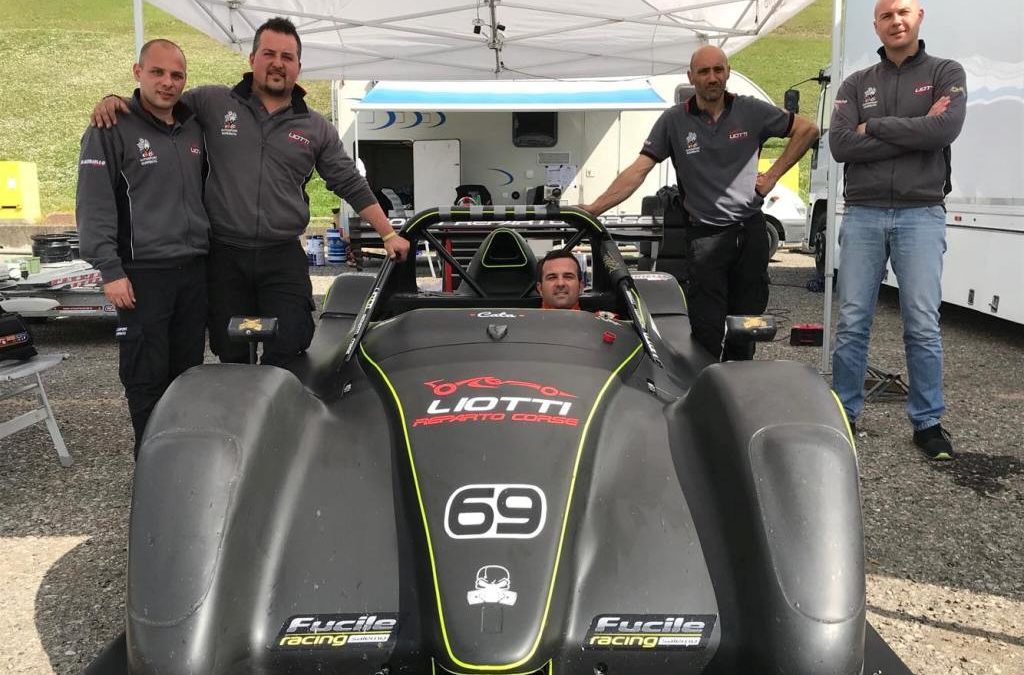 Salvatore Liotti subito competitivo al Mugello nel Master Tricolore Prototipi